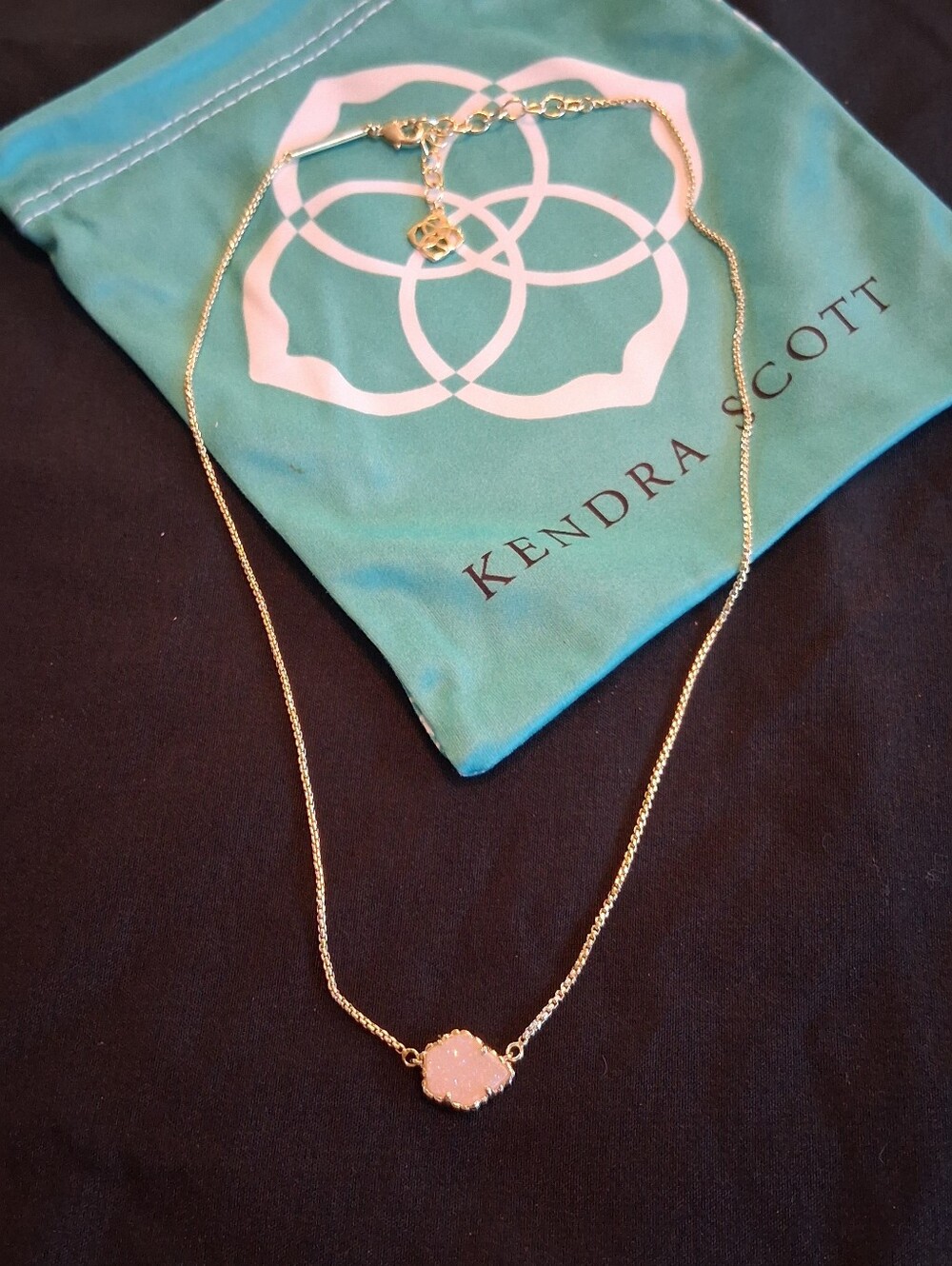 Kendra Scott Pink Tess Necklace